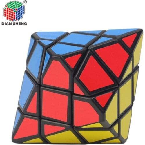 DianSheng Hexagonal Pyramid Dipyramid 3x3x3 Shape 6-corner-only Magic cube Puzzle Professional Twist Educational Kid Toys