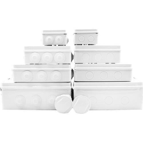 RA type DIY electronic plastic box ABS box electronic equipment shell box waterproof junction box with cover tool storage box