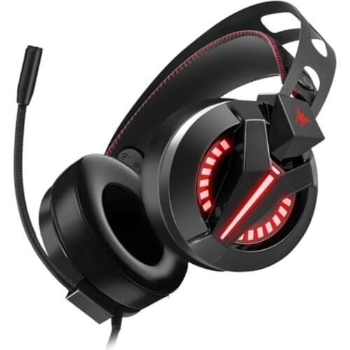 Combaterwing Headphones Gaming Headset with Noise-Cancelling Microphone Gaming Headset Voice Headset for Computer Games