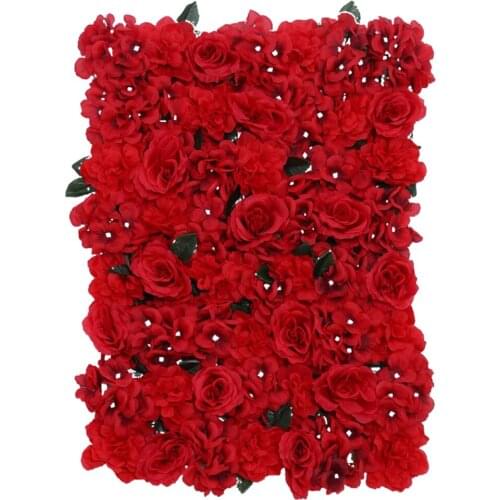 Artificial Silk Rose Flower Champagne Artificial Flower for Wedding Decoration DIY Backdrop Flower Wholesale Birthday Festival