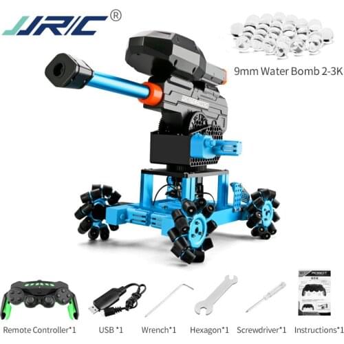 JJRC K7 2.4G Stunning Drift Universal Wheels Omni-Directional Water Bomb Launch Via Remote Control RC Model Vehicle Toys