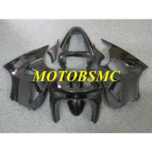 Motorcycle Fairing kit for KAWASAKI Ninja ZX6R 636 98 99 ZX 6R 1998 1999 ABS Gloss black Fairings set+Gifts KO13