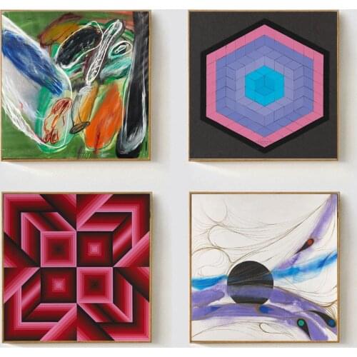 Creative Graffiti Painting Canvas Modern Abstract Poster Canvas Print Painting Wall Art Living Room Home Decoration