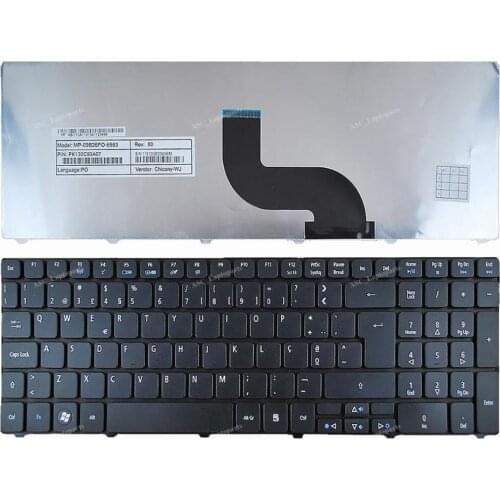 New PO Portuguese Teclado Keyboard For ACER ASpire 5820T 7551 5810 5810T 5738 5742 5739 7739 5560 5349 5749Z 5736 Series