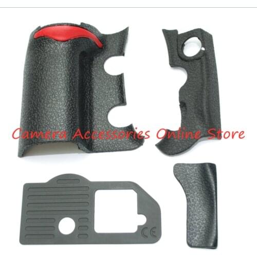 NEW A Set of 4 Pieces Grip Rubber Cover Unit For Nikon D300S Digital Camera Body Rubber Shell + Tape