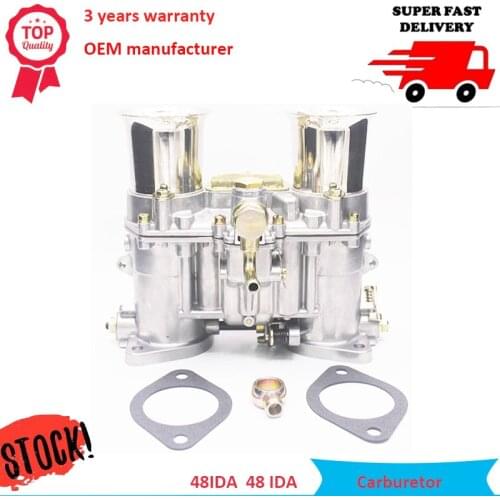 New 48IDA Carburetor For Weber 48 IDA 19030.018 ROD 19030.015 w/2 Gaskets