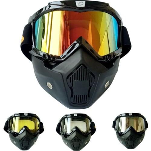 Men Women Ski Snowboard Eyewear Motorcycle Motocross Racing Goggles Outdoor Sports Glasses Mask Sunglasses