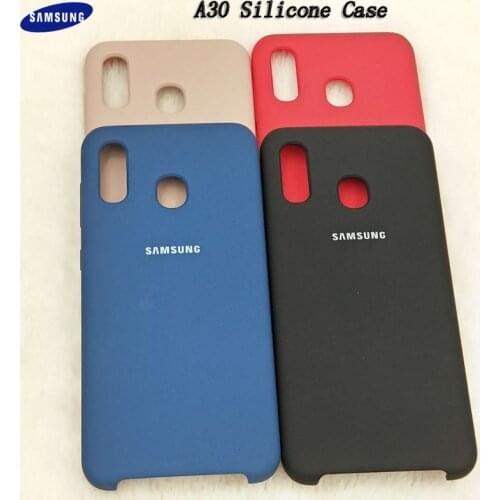 Original Silicone Case For Samsung Galaxy A30 Back Cover Funda for Samsung galaxy A20 TPU Silicon Soft Touch protective Cover