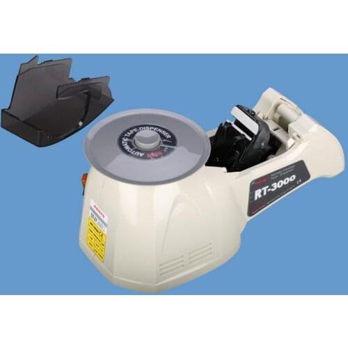 Turntable Tape Cutter Tape Dispenser RT3000 with Safety Cover for Industrial Supply