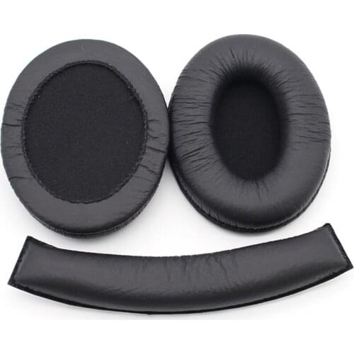 Replacement Top Headband + Ear Pad Cushion Kit For Sennheiser HD202 HD202S HD212 HD212-Pro HD437 HD447 HD457 HD497 Headphones