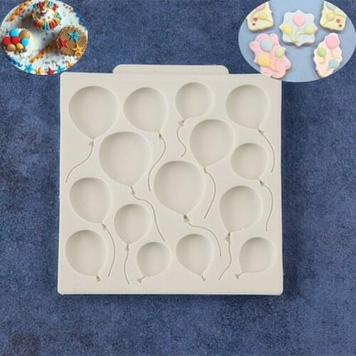 Balloon DIY Manual Silicone Fondant Mold Cake Decoration Baking Tools A1217