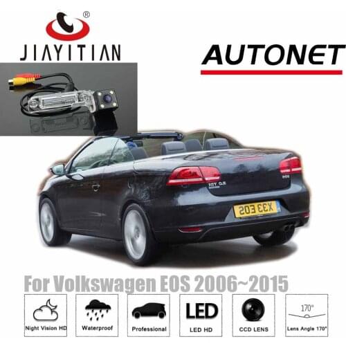 JIAYITIAN Rear Camera For VW Volkswagen Eos EOS 2006~2015 2010 2008 2013/CCD Night Vision/Backup camera/License Plate camera