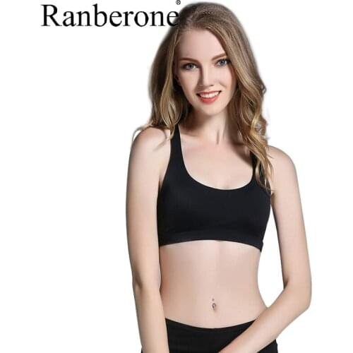 Fitness Sports Bra For Women Push Up Sexy Cross Straps Yoga Running Gym Training Workout Femme Padded Underwear Crop Tops Female
