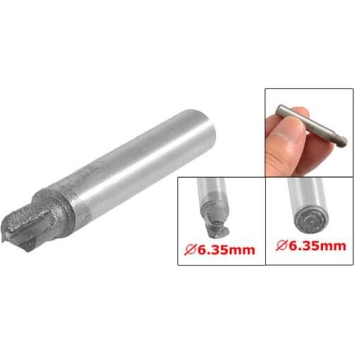 1/4" x 1/4" Double Flutes Core Box Router Bit Woodwork Tool 2pcs