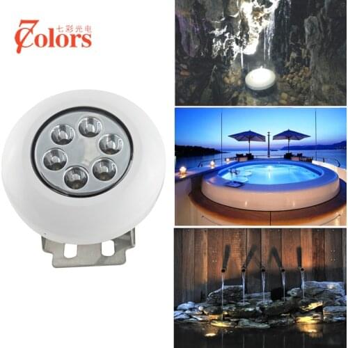 2pcs Aluminum Body Boat Marine LED Underwater Light DC12V 18W IP68 Waterproof Yacht LED Lamp Lighting Swimming Pool Light