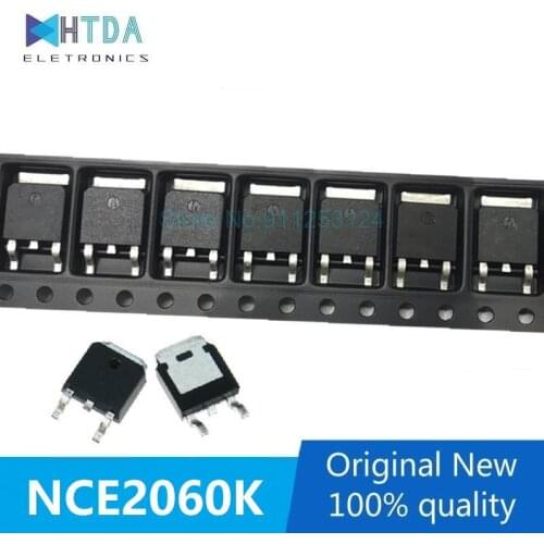 10pcs/lot NCE2060K MOSFET-N 20V 60A TO-252 In Stock