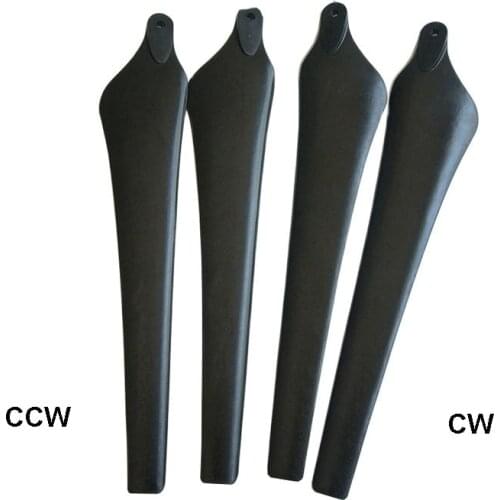 21 inches Agriculture Folding Propeller 2170 Carbon Fiber Paddle CW CCW Props Clamp Clip for RC UAV Agriculture Plant Drone