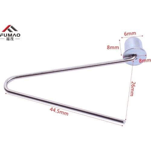 5pcs 6mm-9mm Push Button Spring for15-25mm tube Locking Tube Pin Button Mounting Spring Clips for Tent Pole