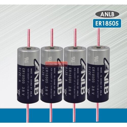 5pcs/lot NEW Original ANLB ER18505 4000mah lithium battery With Pins primary batterycapacity for smart card meter