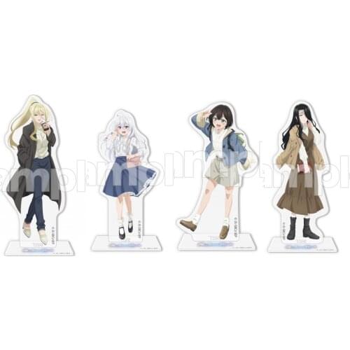 Anime Wandering Witch: The Journey of Elaina Fran Saya Acrylic Stand Figure Model Plate Display Desk Decor Cosplay Cartoon Toys