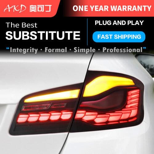 Car Goods Tail Light For BMW F10 F18 528i 530i 535i M5 GTS 2011-2017 Taillights Rear Lamp LED Signal Reversing Parking Lights