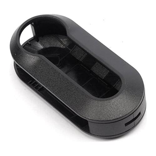 Black Red White Flip Remote Key Shell Cover for Fiat 500 Car Keyless Entry Fob Cover Case Shell Trim Replacement