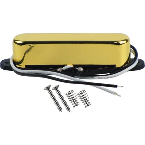 FLEOR Gold Neck Pickup Electric Guitar Pickup Alnico 5 for Guitar Parts