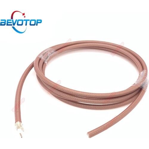 RG142 Cable High Quality Low Loss 50 Ohm 50-3 Double Shielded RF Coaxial Cable Jumper Wire Cord 50CM 1M 3M 5M 10M 15M 20M