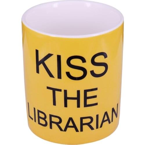 Movie BUFFY THE VAMPIRE SLAYERKiss The Librarian Mug Cup Coffee Tea Lovers Gifts