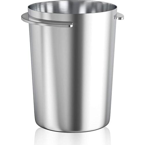 Coffee Dosing Cup Stainless Steel Coffee Powder Feeder Grinder Assistant for 51/53/54mm Espresso Machine