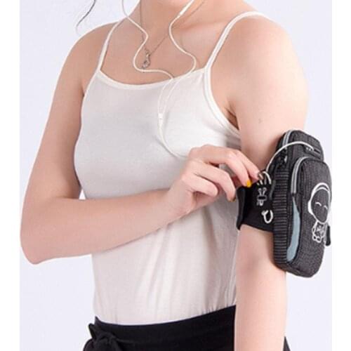 Luminous Running Gym Cycling Sport Workout Phone Bag Cover Sports Arm Bag Running Mobile Phone Fitness Sports Equipment