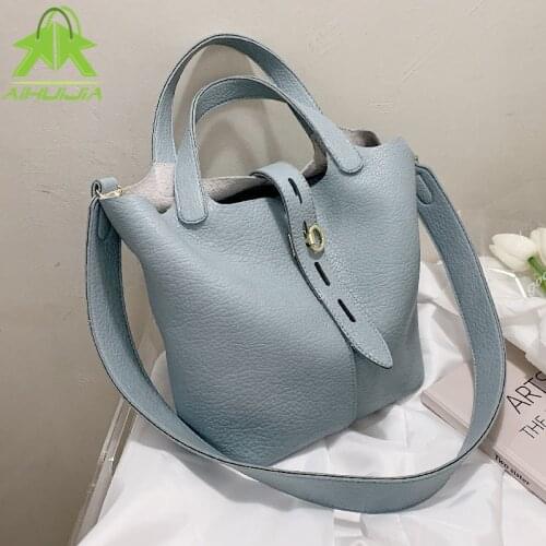 Fashion Solid Color Women Handbags High Quality Pu Leather Women Son-mother Bag 2021 New Designer Women Shoulder Messenger Bags