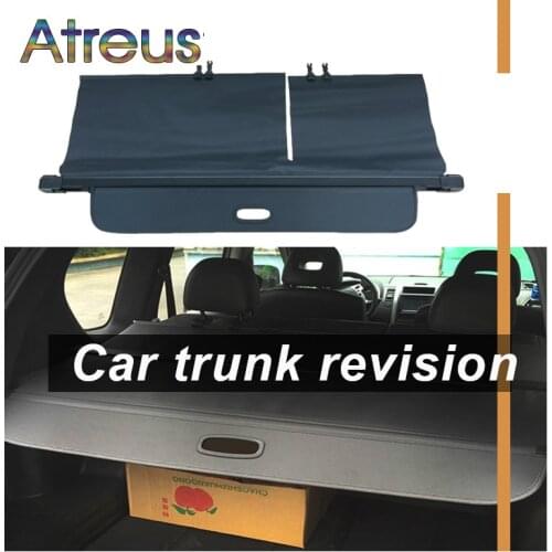 Atreus High Quality 1set Car Rear Trunk Security Shield Cargo Cover For Nissan Xtrail T31 T32 2009-2017 accessories