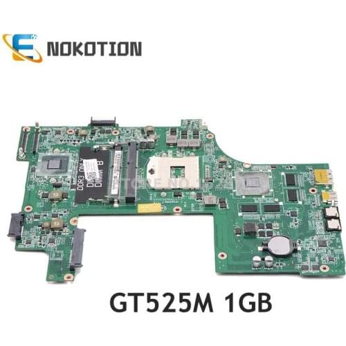 NOKOTION 01TN63 CN-01TN63 DAV03AMB8E0 Main board for Dell Vostro 3750 Laptop Motherboard HM67 DDR3 Gerorce GT525M 1GB