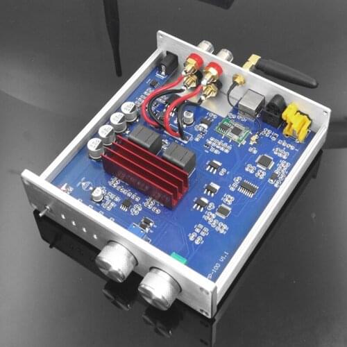 2020 New TPA3126D2 Bluetooth 5.0 QCC3034 Multifunctional pure digital audio decoding amplifier support USB coaxial optical fiber