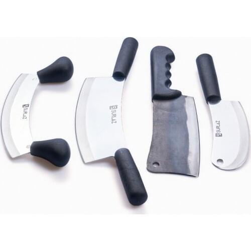 Knife Double Handle Armor Knife Set of 4 Handmade Kebab Set Butcher Set Бронированный нож с двойной ручкой