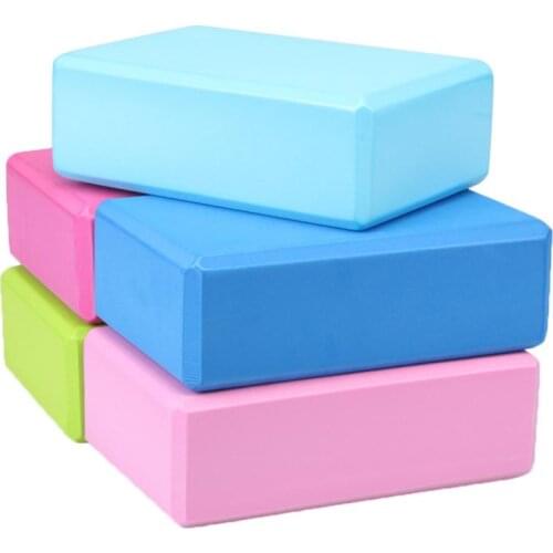 Foam Home Exercise Fitness Health Gym Practice Tool Yoga Block Yoga Equipment EVA Yoga Block Brick Foaming