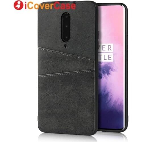 Fitted Case For Oneplus 7 Pro 6 Case Leather Cover Mobile Phone Accessories For Oneplus 6T 5T 5 Cases Coque Etui Protector Shell