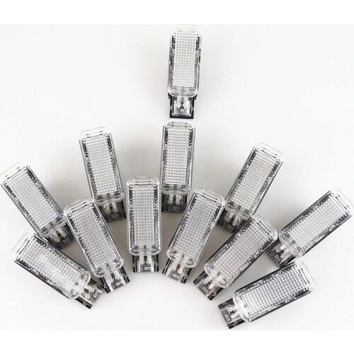 SCJYRXS 12 Pcs Door Panel Warning Light For 8KD947415C 8KD 947 415C 8KD 947 415 C For TT A3 A4 S4 A6 S6 Q3 Q5 Q7 RS4 RS6 Sharan