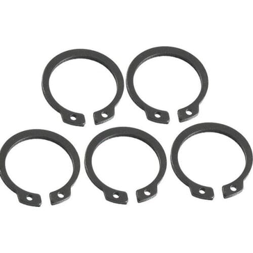 28mmx1.8mm Black Housing Circlip 5Pcs for Makita HM0810 Electric Breaker