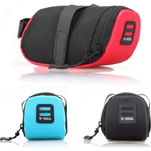Bicycle Bike Waterproof Storage Bicycle Saddle Bag Seat Cycling Tail Rear Pouch Road Bicycle Mini Saddle Seatpost Bag Outdoor