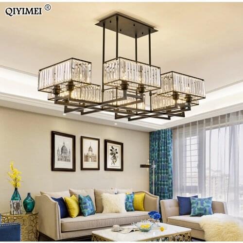 New LED Chandeliers Lights Modern Unique Lamps Living Dining Study Room Bedroom Kitchen Hall Indoor Dimmable Luminaria Lighting