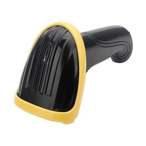 X-620 USB Handheld Wireless Laser Barcode Scanner Black & Yellow
