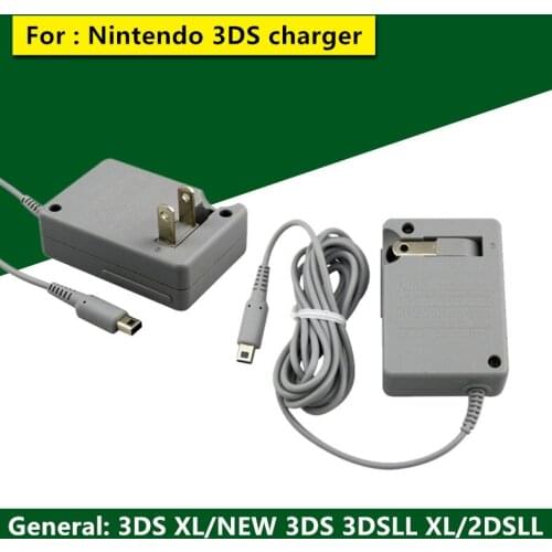 Travel AC adapter charger for Nintendo DSI NDSI 3DS 3DSLL 2DSLL Ndsi home wall power charger