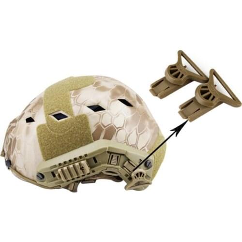 1pair Fast Helmet Accessories Tactics Apparatuur Airsoft Paintball Goggle Swivel Clips Big Size Outdoor Sport Tool 36mm