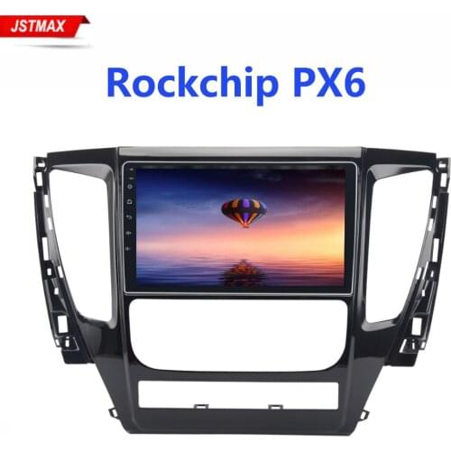 1 Din IPS 9" Android 9.0 Radio Car For Mitsubishi Pajero Sport 2017 Bluetooth Player 4GB RAM 64G ROM HDMI BT WIFI