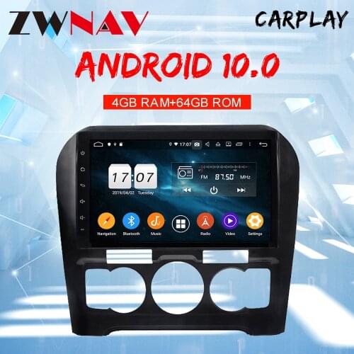 2 din IPS screen Android 10.0 8 core CPU Car Multimedia player stereo GPS navigation head unit For Citroen C4L automatic A/C