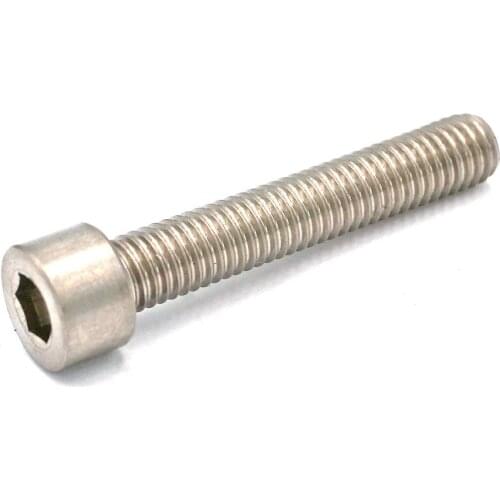 LOT 10 M8 x 45mm TA2 GR2 Titanium Hex Socket Head Cap Screw Bolts Anti Acid Corrosion DIN 912