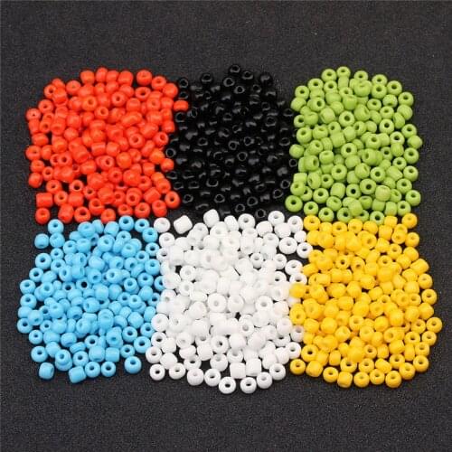 LINSOIR 500pcs/lot 4mm Miyuki Crystal Glass Seed Beads Loose Spacer Hama Czech Beads For DIY Jewelry Making Perles Berloque