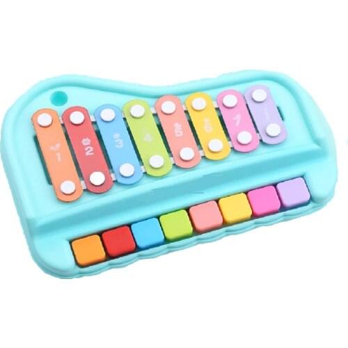 2 Types Farm Animal Sound Kids Piano Music Toy Musical Animals Sounding Keyboard Piano Baby Playing Type Musical Instruments